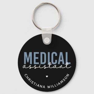 Custom Medical Assistant MA Clinical Assistant Key Ring