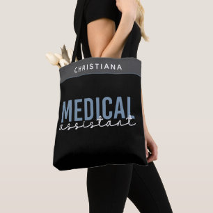 Custom Medical Assistant MA Clinical Assistant Tote Bag