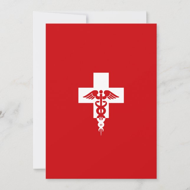 Custom Medical Professional invitation (Front)