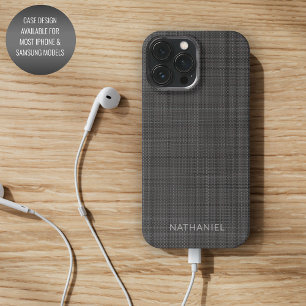 Custom Medium Dark Grey Black Coloured iPhone 15 Pro Max Case