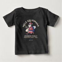 Custom Mele Kalikimaka Santa Hawaiian Christmas 