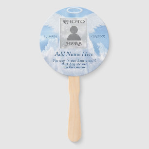 Custom Memorial Hand Fan