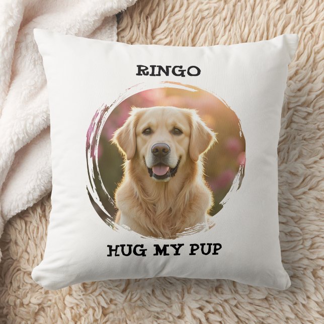 Custom Memorial Pet Pillow Hug My Pup Dog Gift (Creator Uploaded)