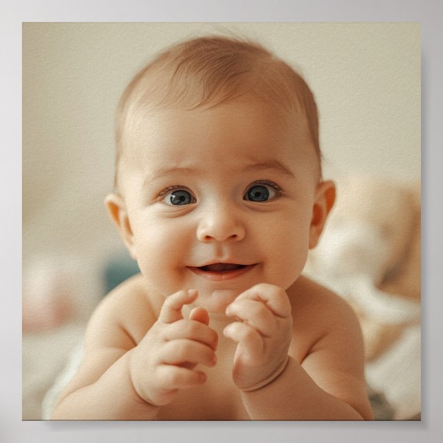 Custom Memory Wall Art Poster | Personalised Photo (Front)