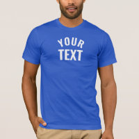 Custom Mens Bella+Canvas Short Sleeve Royal Blue