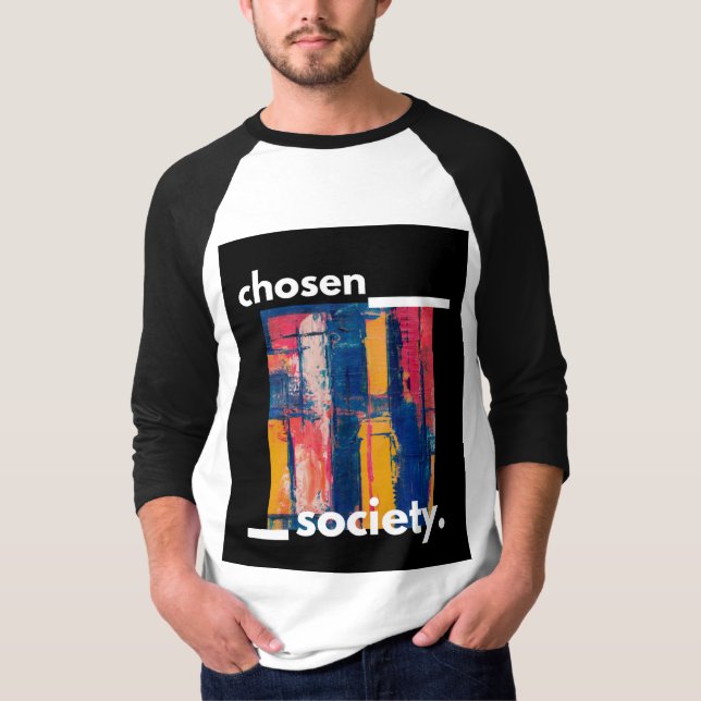 Custom Mens sleeved T-shirt TCS-Edition (Front)