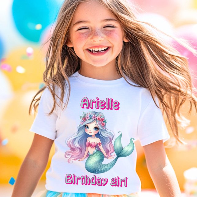 Custom Mermaid Mint name  T-Shirt (Creator Uploaded)