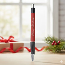 Custom Merry Christmas Text Mark Emmy Pen for Holi