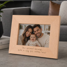 Custom message - create your own minimalist