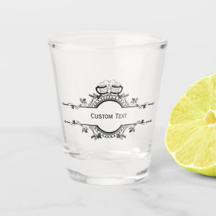 Custom Message Personalized Shot Glass
