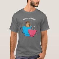 Custom Message Sugar Gliders in Teacups Graphic
