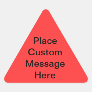 Custom Message Warning Label