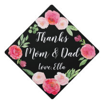 Custom Message! Watercolor Floral