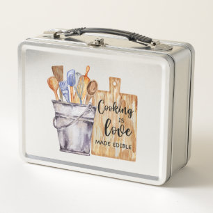 Custom Metal Lunch Box with Logo