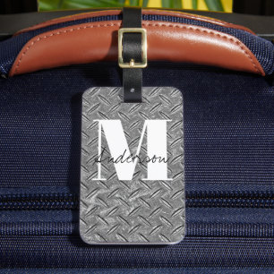 Custom Metal Skinny Tumbler Wrap Personalised Luggage Tag