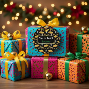 Custom Mexican Fiesta & Día de Muertos  Favour Tags