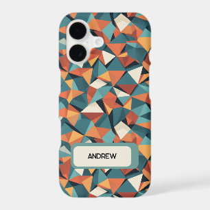 Custom Mid-Century Geometric Phone Case - iPhone