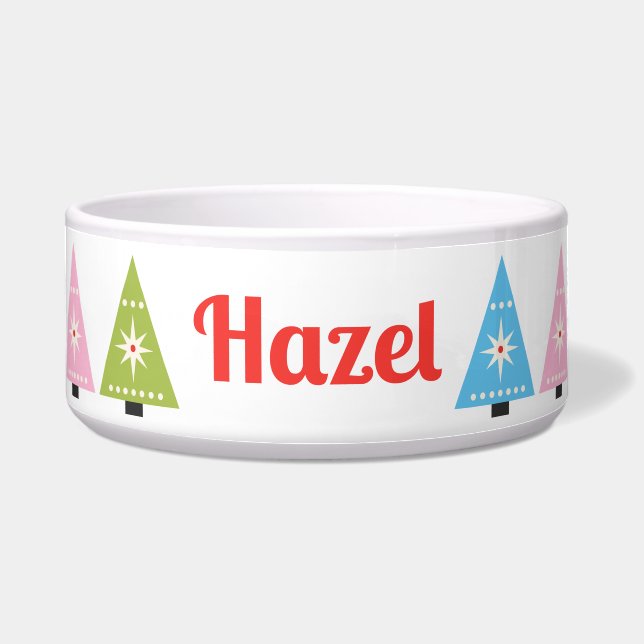 Custom Mid-Century Modern Christmas Tree Pet (Front)