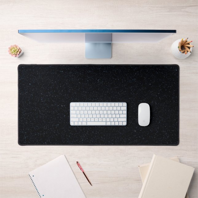 Custom Midnight Sky Desk Mat - Sleek & Cosmic (Office 1)