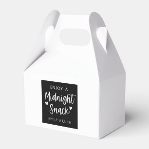 Custom Midnight Snack Favour Box
