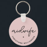 Custom Midwife Appreciation Midwifery Gifts Key Ring<br><div class="desc">Custom Midwife Appreciation Midwifery Personalised Gifts!</div>