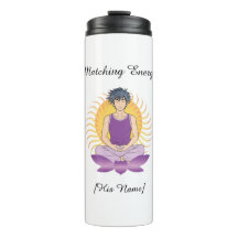 Custom Mindful Tumbler for Him | Name & Text