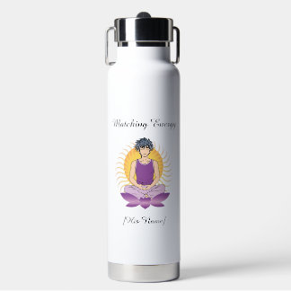 Custom Mindful Water Bottle for Him | Name & Text