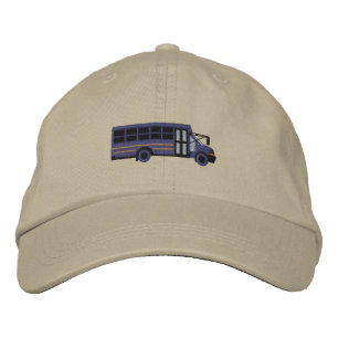 Custom Mini Bus Shuttle Embroidery Embroidered Hat