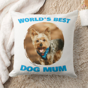 Custom Minimal Best Dog Cat Mum Mum Pet Cute Gift Cushion