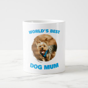 Custom Minimal Best Dog Cat Mum Mum Pet Cute Gift Large Coffee Mug