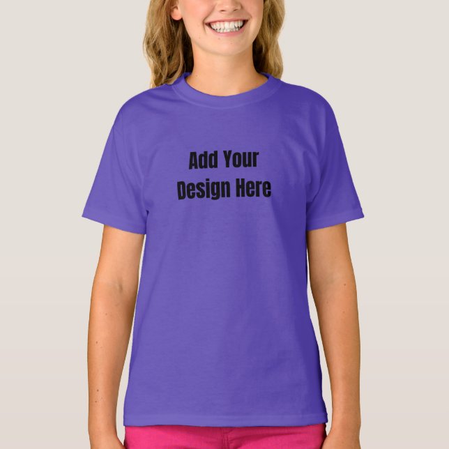 Custom minimal Design Add Photo or Text T-Shirt (Front)