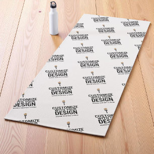 Custom Minimalist Personalized Company Branded  Yoga Mat