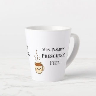 Custom Minimalist Preschool Teacher Latte Mug