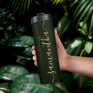 Custom Minimalist Stylish Thermal Tumbler Gift