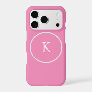 Custom minimalistic monogram