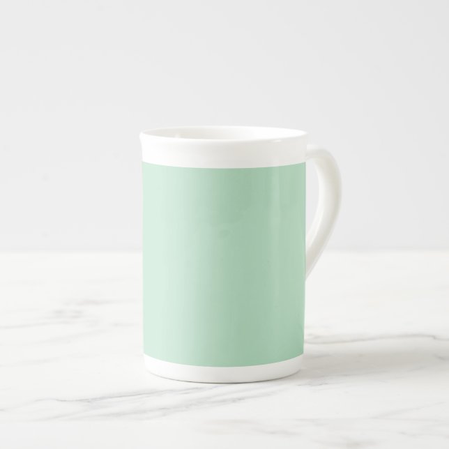 Custom Mint Green Coffee Mug (Front Right)