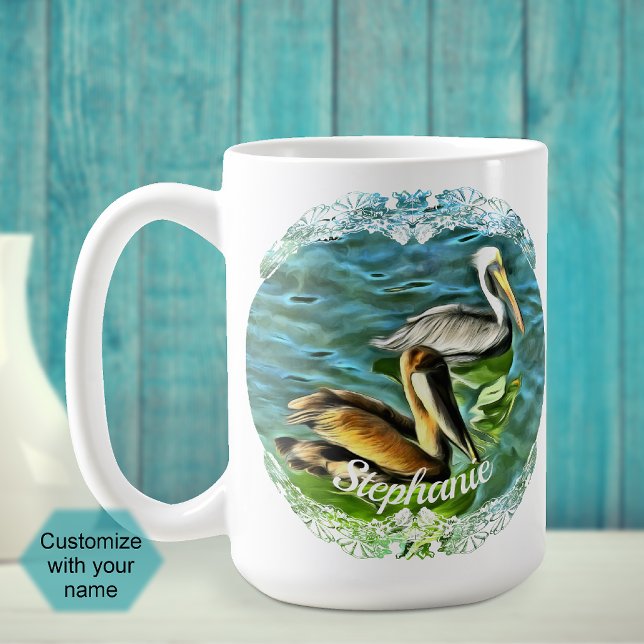 Custom Mismaloya Pelicans Mexico 0329 Coffee Mug (Creator Uploaded)