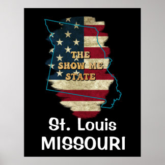 Custom Missouri State  Poster