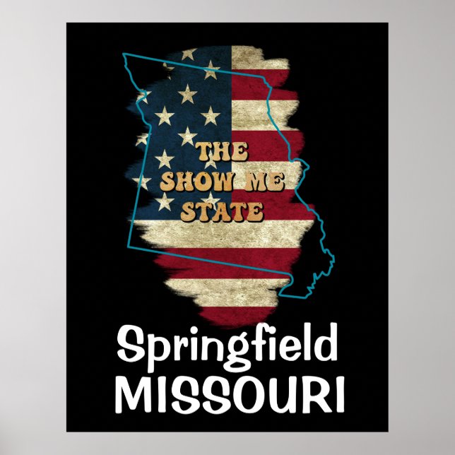 Custom Missouri State  Poster (Front)
