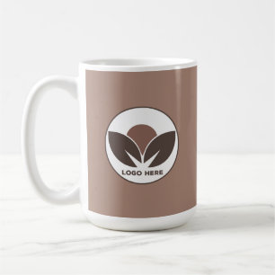 Custom Mocha Mousse Logo Mug