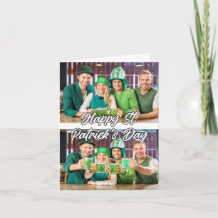 Custom Modern 2-photos Template St. Paddys