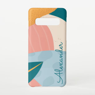 Custom Modern Abstract Leaf Budget Samsung Galaxy Case