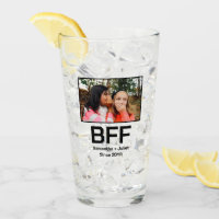 Custom modern best friend forever bff photo