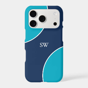 Custom Modern Blue Minimalist