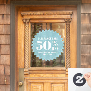 Custom Modern Business Store Sale Deals and Offers