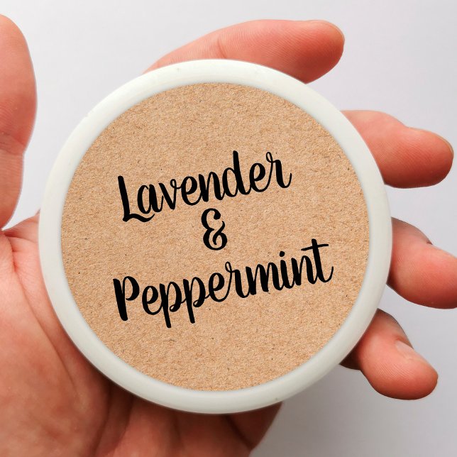 Custom Modern Candle Product Label Design Stickers (Creator Uploaded)