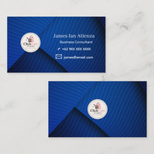 Custom Modern CEO Business Card Design