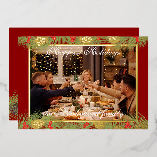 Custom Modern Classic Chic Happiest Real Gold