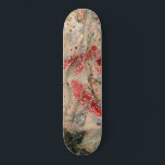 Custom Modern Colourful Abstract Art Template Skateboard<br><div class="desc">Custom Modern Colourful Abstract Art Template Trendy Red Brown Black Blank Skateboard.</div>