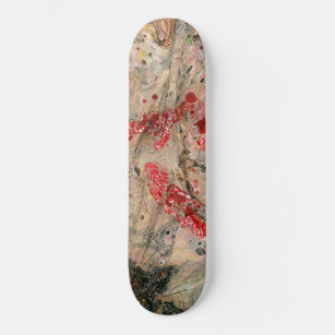 Custom Modern Colourful Abstract Art Template Skateboard
